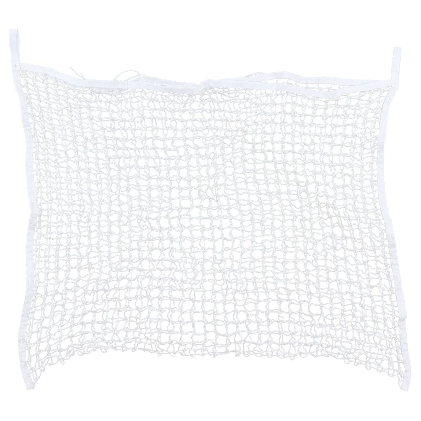Hay Net Bag PE Woven Rope Mesh Hole Bag Horses Slow Feeder Forage Storage Pouch White 60x90cm / 23.6x35.4in