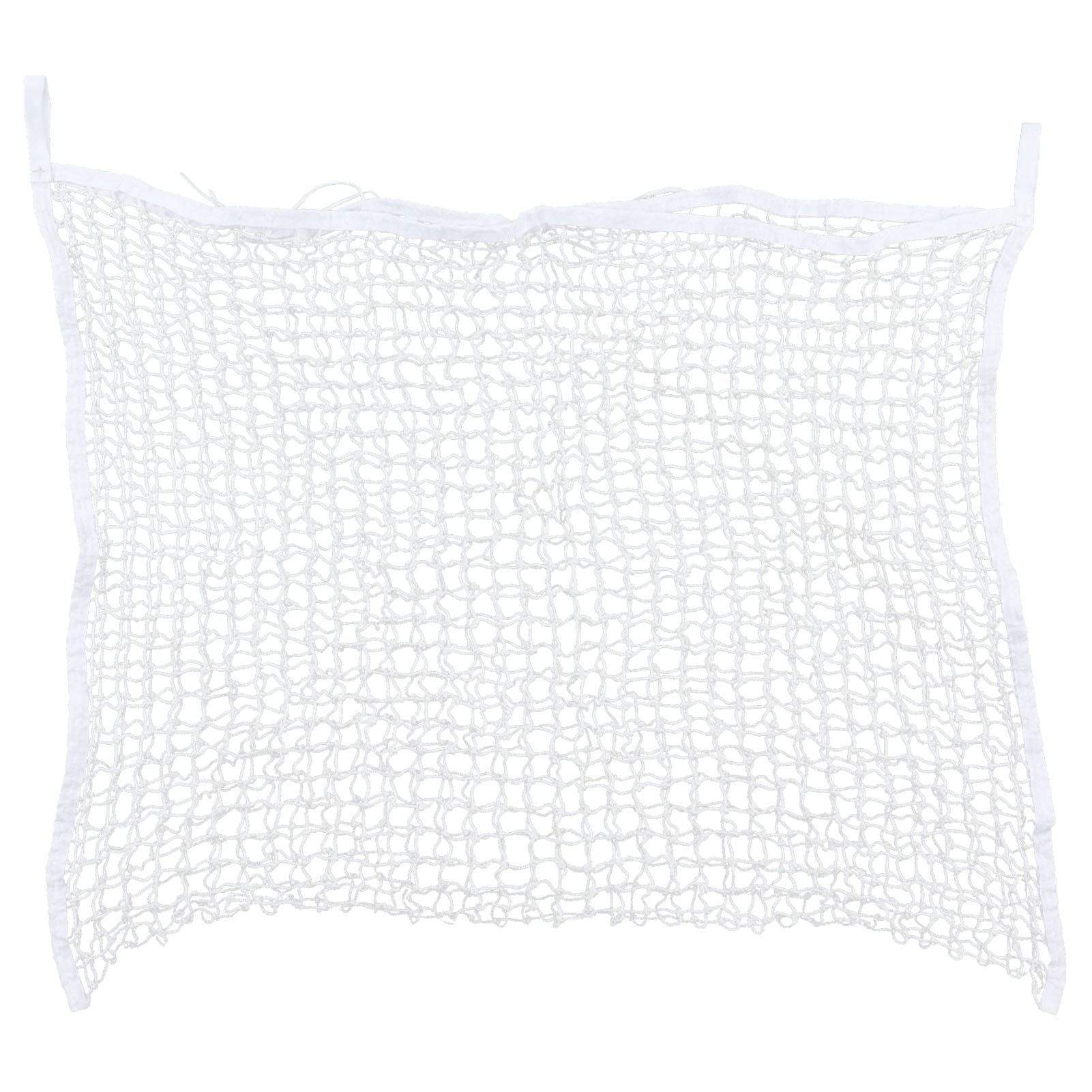 Hay Net Bag PE Woven Rope Mesh Hole Bag Horses Slow Feeder Forage Storage Pouch White 60x90cm / 23.6x35.4in
