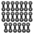 20 Pcs Shade Cloth Lock Grip PP Net Fence Fabric Fixing Clamp for Insect Garden Agricultural Nets