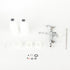 Adjustable Continuous Injection Syringe Stainless Steel Plastic Animal Syringe 5ml Detachable Animal Syringe for Home Farm