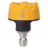Pressure Washer Spray Nozzle 6 in 1 Multifunctional Adjustable Nozzle 1/4 Plug Interface Connect Tip Black and Yellow