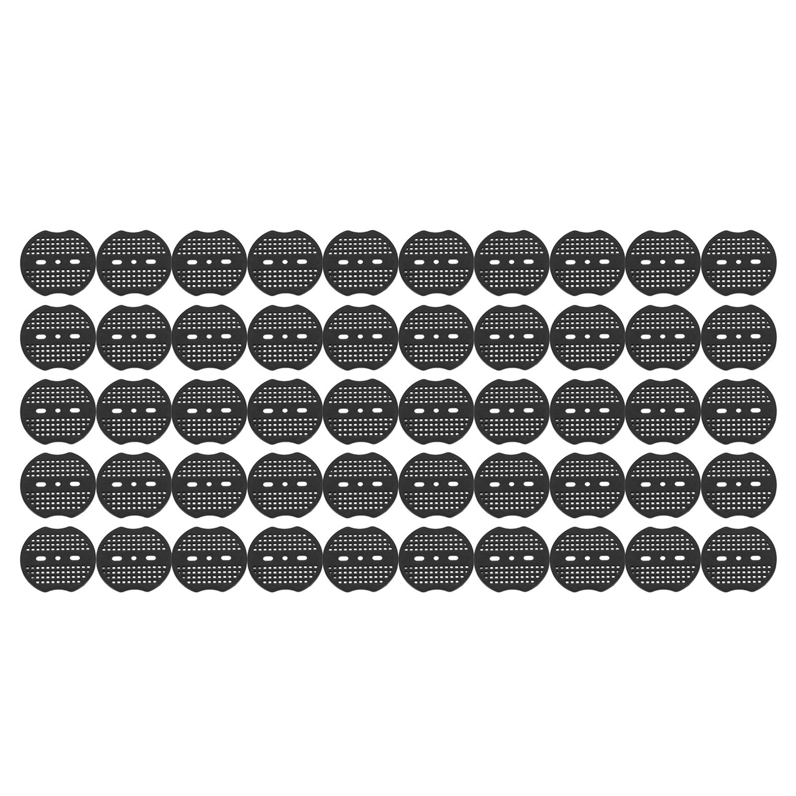 Garden Stakes Gasket Landscape Plastic Gasket Garden Stakes Pad for Weed Barrier Create Sturdier Hold 50pcs