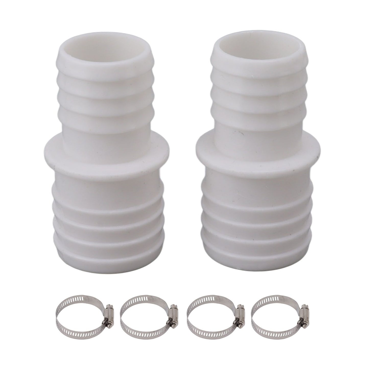 32mm Hose Coupling Pool Hose Adapter with Hose Clamp Hose Adapter Replacement for Pangea Tech