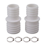 32mm Hose Coupling Pool Hose Adapter with Hose Clamp Hose Adapter Replacement for Pangea Tech