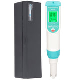 PH Salinity Temperature Tester High Accuracy IP65 Waterproof Portable Digital Water Quality Meter for Home Hotel