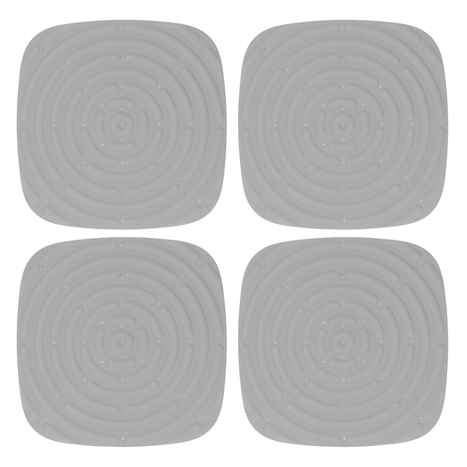 4pcs Chicken Nest Mat Washable Chicken Nesting Pads Nesting Box Pads for Laying Eggs Grey