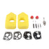 2 Packs Mower Repair Kit Air Filter Membrane Primer Bulb Spring Spark Plug for Classic Sprint 3.5‑4.5HP Q45 35 375 40 Motor