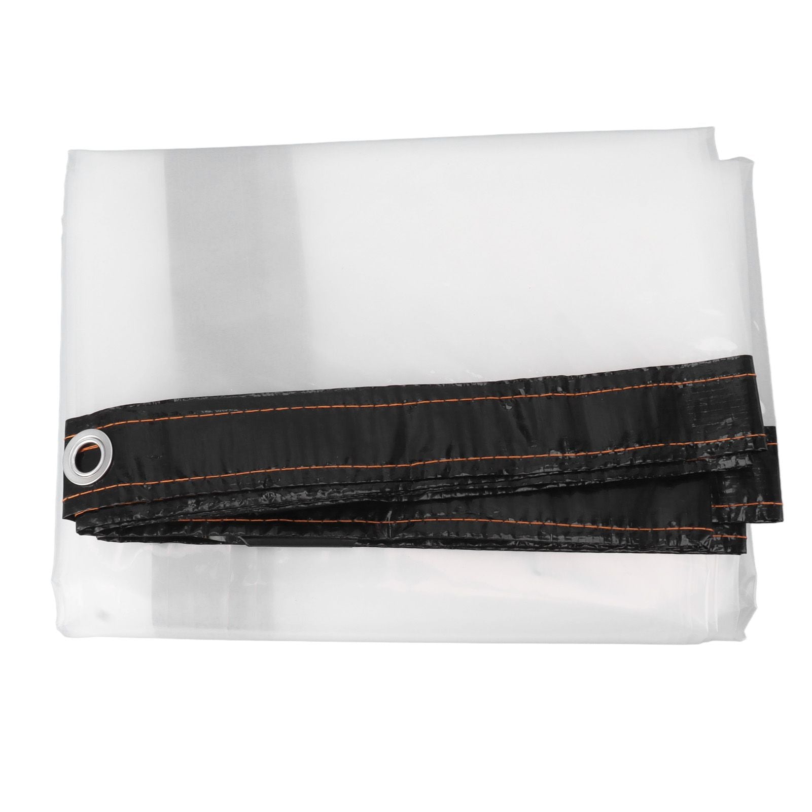 Transparent Tarp Cold Insulation Garden Rainproof Clear Poly Tarp Plant Cover Cloth 9.8 X 9.8ft