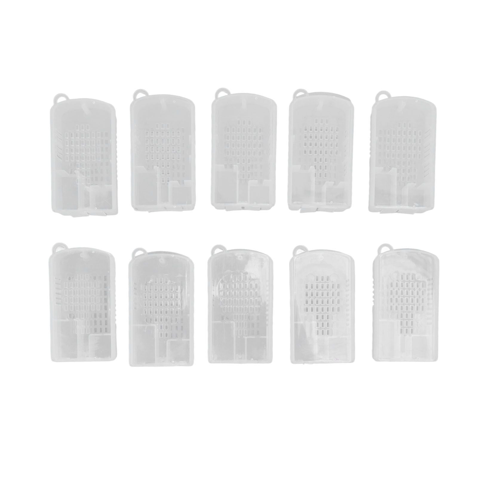 10 Pcs Beekeeping Tools Multifunctional Plastic Beekeeping Box Extra Large Beekeeping Cage