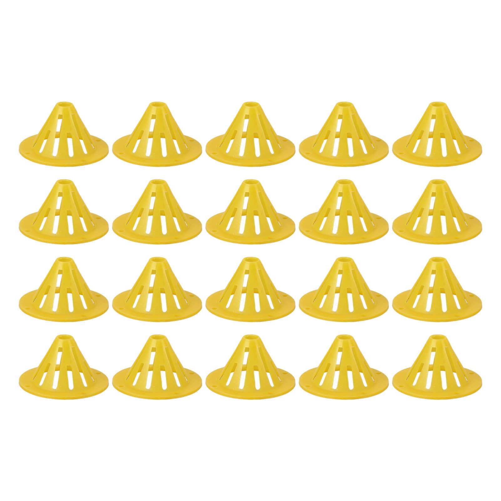 20 Pcs Beehive Entrance Exit Cone Plastic Beehive One Way Entrance Gate For Beekeeping