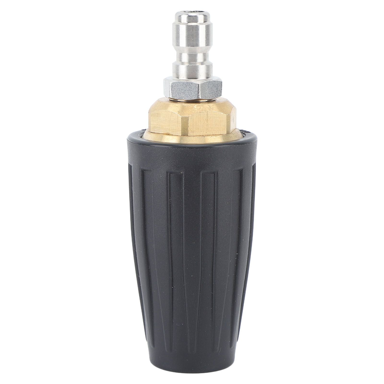 3000PSI Pressure Washer Rotating Turbo Nozzle Quick Connect 360 Degree Rotation Pressure Washer Turbo Tip 1/4in 035