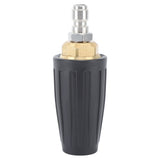 3000PSI Pressure Washer Rotating Turbo Nozzle Quick Connect 360 Degree Rotation Pressure Washer Turbo Tip 1/4in 040