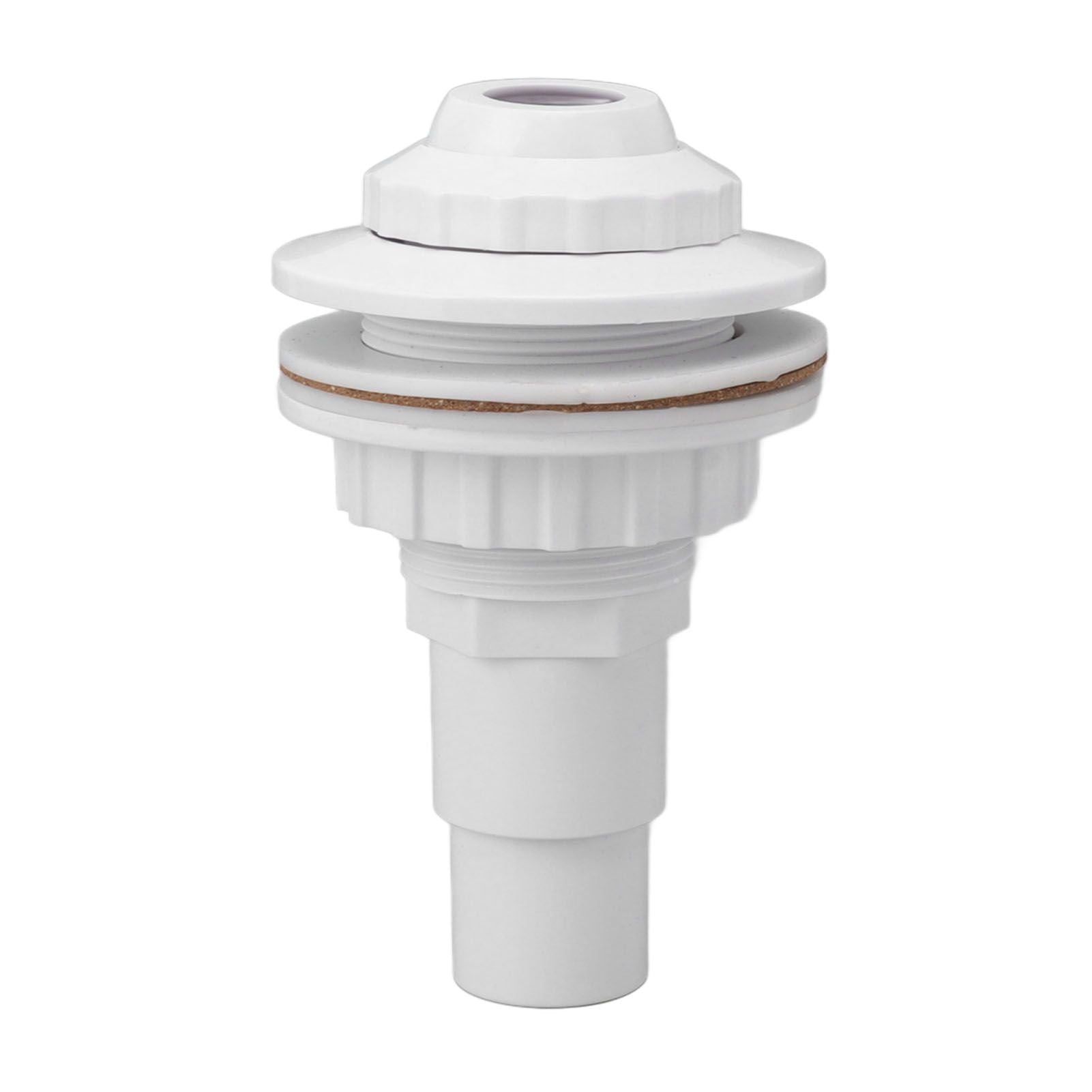Complete Return Jet Fitting Leakproof PVC 1‑1/2 Inch Inlet Return Fitting for Hayward SP1023 Above Ground Pool