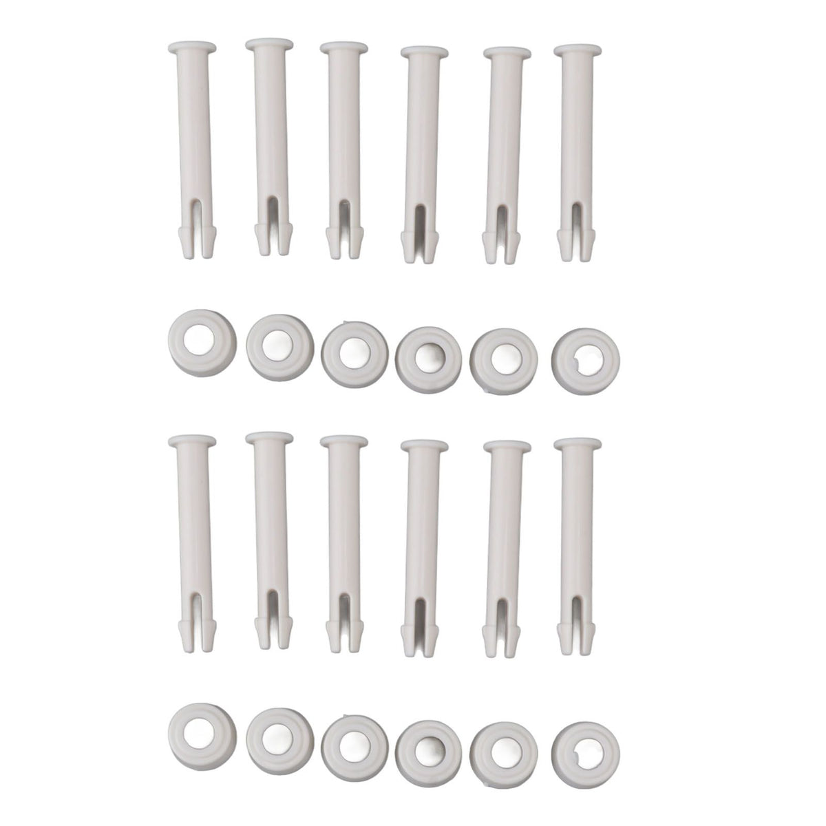 12 Pack Bracket Swimming Pool Fitting Kit Joint Nail Bolt Pin PVC Practical Joint Pin for INTEX 28270 28272 6cm/2.4in