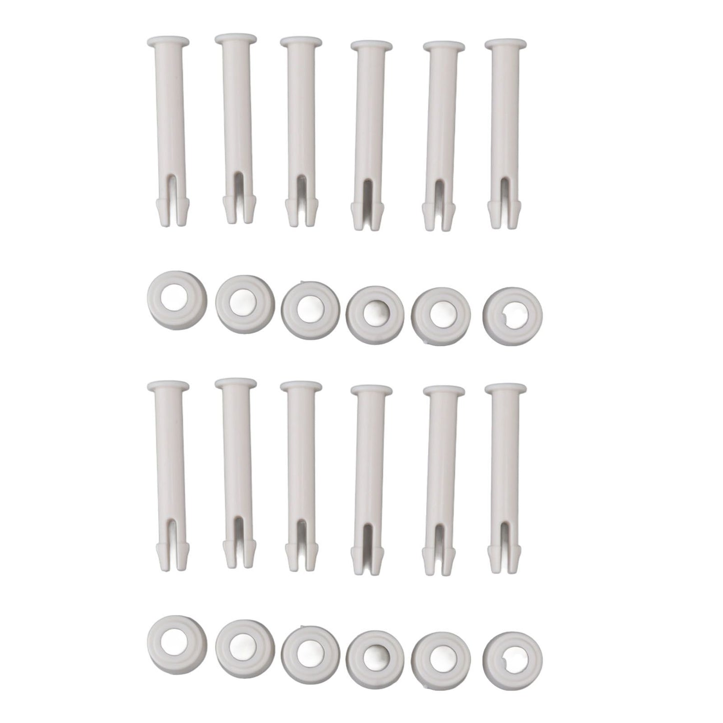 12 Pack Bracket Swimming Pool Fitting Kit Joint Nail Bolt Pin PVC Practical Joint Pin for INTEX 28270 28272 7cm/2.8in