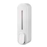 Wall Mounted Liquid Soap Box Manual 300ml Smooth Surafce for Kitchens Dining Rooms Hospitals Bathrooms White