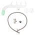 Ultra Slim Bidet Attachment Easy Installation Ass Washer With 7/8 Copper Tee For Toilet