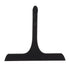 Glass Wiper with Non Slip Handle Silicone Window Cleaner Squeegee for Bathroom Windows Kitchen Mirror Black