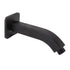Shower Arm Extension Tube Brass Shower Head Extender Home Decoration NPT for Bathroom Black