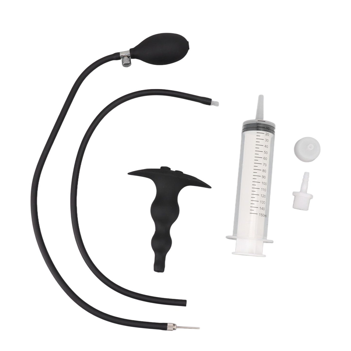 Inflatable Anal Cleaner Silicone Shower Enema System Soft Flexible Professional for Women Home Type 1