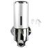 Wall Mounted Soap Dispenser Silver ABS Conditioner Body Wash Dispenser 500ml Soap Liquid Holder for Hotels Restaurants Home
