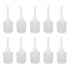 10 Pcs 200ml Enema Bulb Vaginal Douche Anal Douche Enema Water Bottle Disposable Enema Applicators White