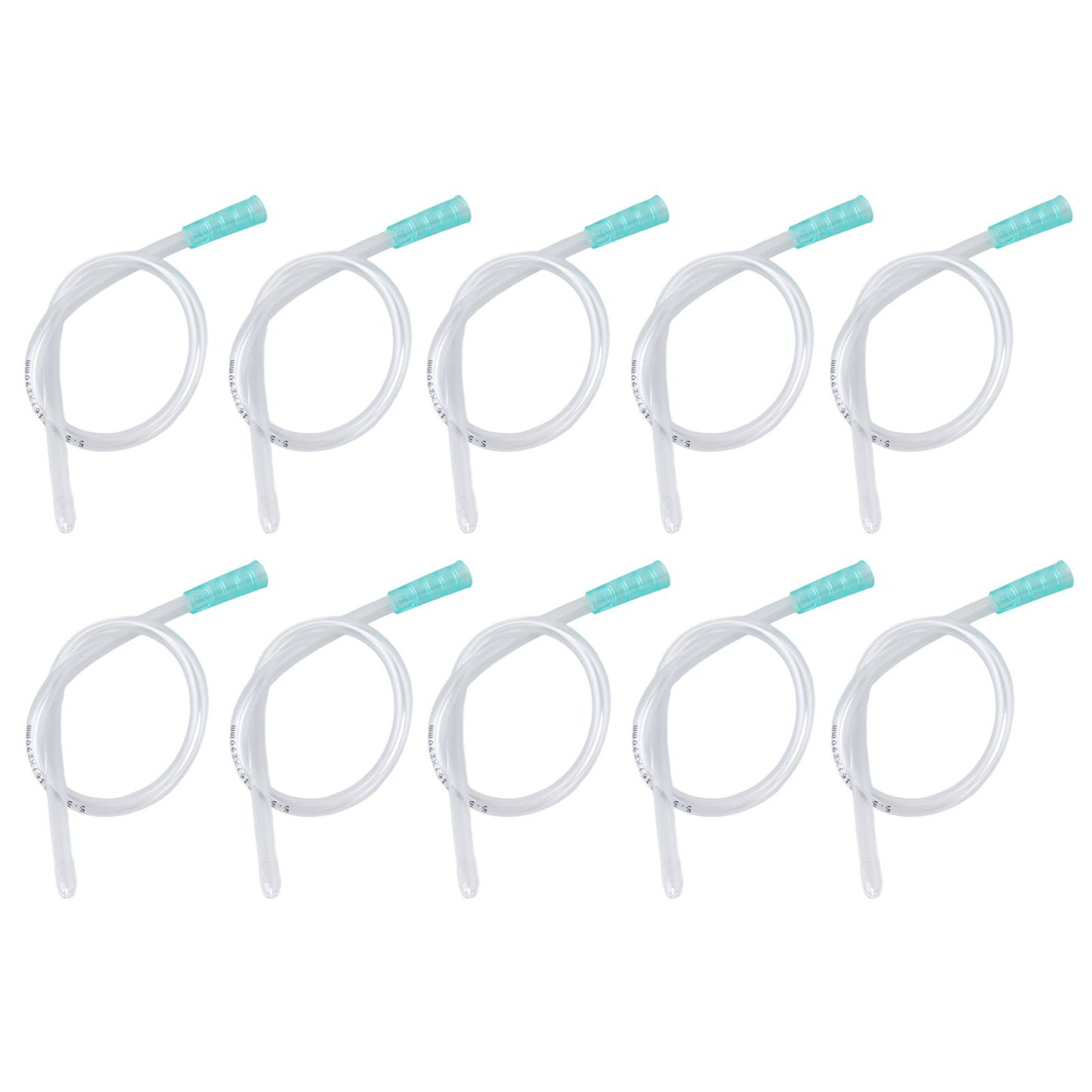 10Pcs PVC Enema Tubes Replacement Disposable Enema Hose Supplies for Smooth Insert