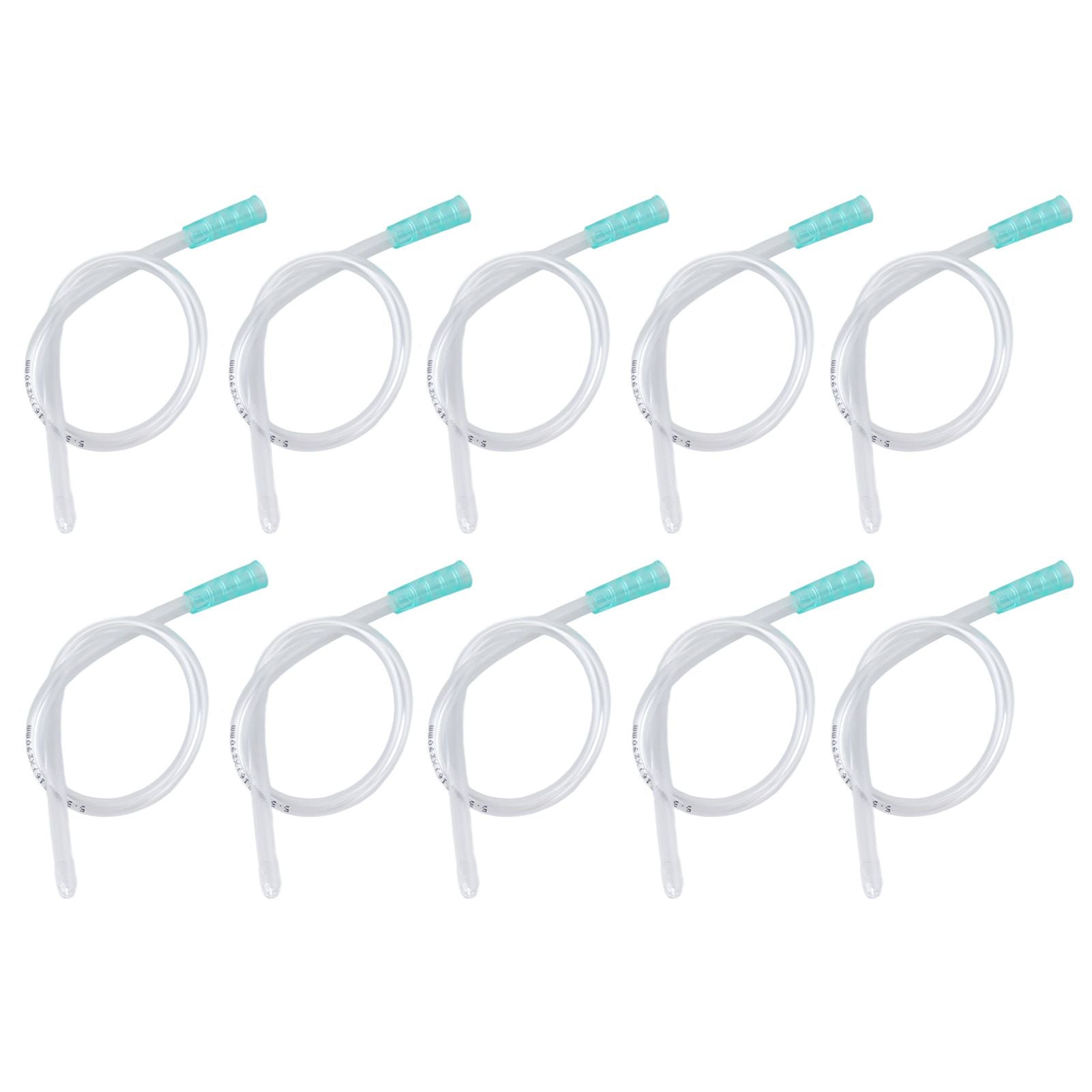 10Pcs PVC Enema Tubes Replacement Disposable Enema Hose Supplies for Smooth Insert