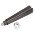 M10 Thread Coffee Filter Handle Replacement Steel Bottom Wooden Coffee Machine Handle with Buckle