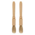 2 Pcs Coffee Grinder Cleaning Brush Wooden Tabletop Brush Cleaner for Bean Grain Coffee Tool