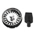 Garbage Disposer Strainer Pull Water Plug Rust Resistant Food Waste Disposer Filter Grinder Shredder Part