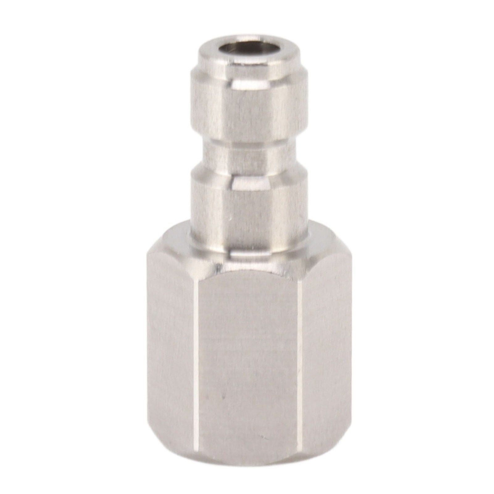 1/8 Inch Bspp Female Thread Fitting 304 Stainless Steel Female Straight Coupling Adapter for CO2 Cylinder Inflatable Attachment