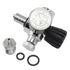 6000psi 400Bar Diving Tank Pressure Gauge M18x1.5 Scuba Diving Tank Pressure Gauge Double Scale Luminous Meter