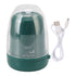 Portable Juicer Cup Multifunctional Rechargeable Small 4 Blades Blender Fruit Mixing Machine for Home 260ml Green
