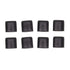 8Pcs Fryer Grill Silicone Feet Silicon Bumpers Portable Anti Scratch Replacement Tips Silicon Tabs for Kitchen Fryer