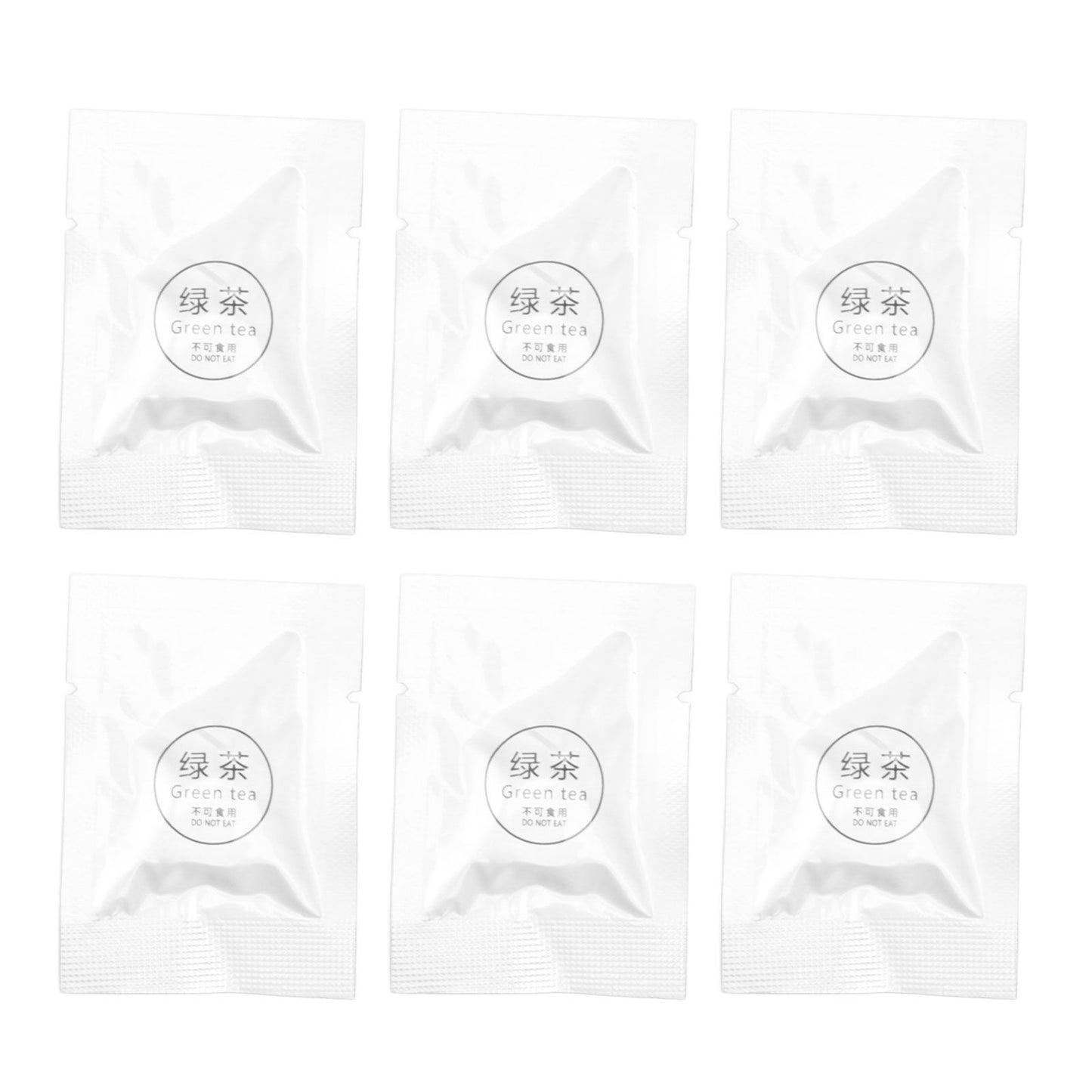 6 Pack Car Fragrance Replacement Tablets Portable Air Vent Clip Replacement Pads for Car Accessories Green Tea Flavor