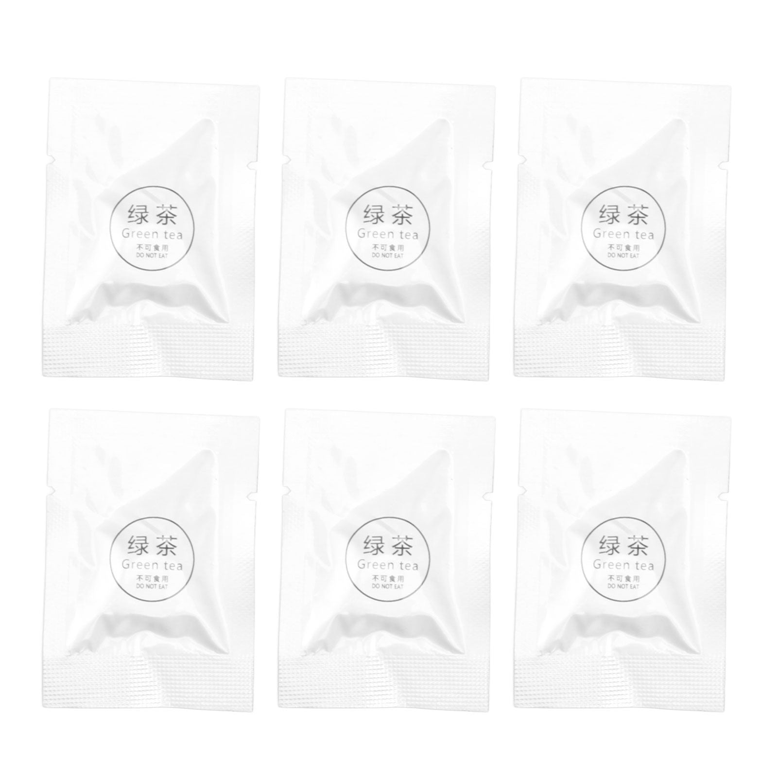6 Pack Car Fragrance Replacement Tablets Portable Air Vent Clip Replacement Pads for Car Accessories Green Tea Flavor