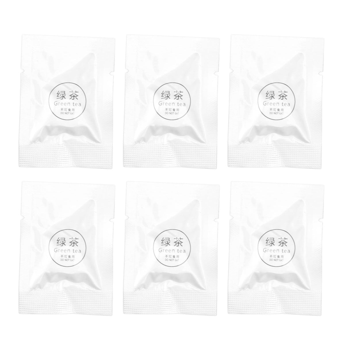 6 Pack Car Fragrance Replacement Tablets Portable Air Vent Clip Replacement Pads for Car Accessories Green Tea Flavor