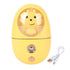 Cute Animal Facial Mist Sprayer USB Rechargeable Mini Eye Face Humidifier for Travelling 35ml 500mah Yellow