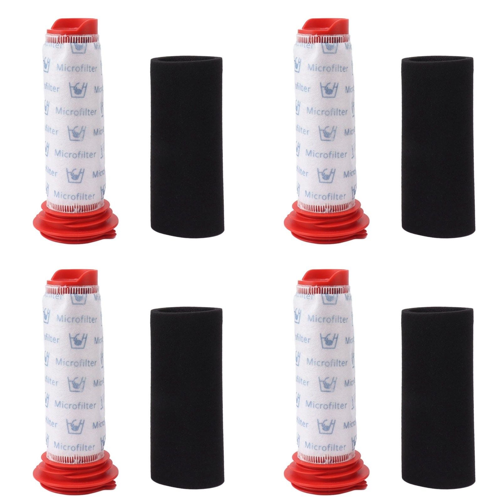 4Pcs Vacuum Cleaner Pre Motor Filter Foam Filter for Bosch 754176 754175 BCH6 Vacuum Cleaner Parts