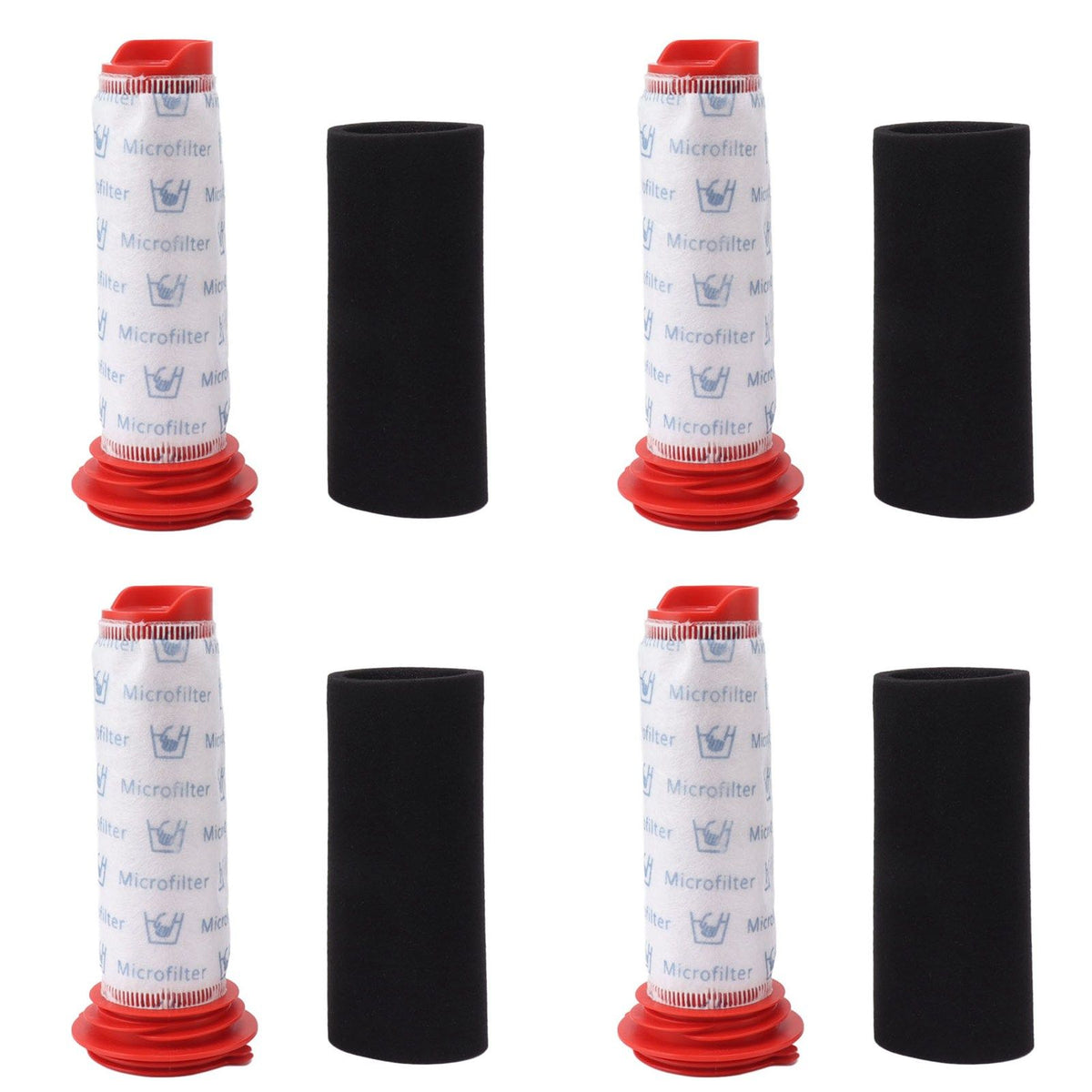 4Pcs Vacuum Cleaner Pre Motor Filter Foam Filter for Bosch 754176 754175 BCH6 Vacuum Cleaner Parts