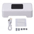 Motion Sensor Automatic Toilet Flusher IPX5 Waterproof Touchless Toilet Flusher Automatic Flush Button for Home Public Use White
