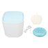 Portable Mini Washing Machine Ultrasonic USB Desktop Washer for Underwear Socks Baby Clothes Travel 3.8L 5V Blue