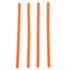 4PCS Oven Rack Protector Heat Resistant Silicone Edge Liner Cover Oven Accessories for Kitchen Restaurant Orange
