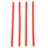 4PCS Oven Rack Protector Heat Resistant Silicone Edge Liner Cover Oven Accessories for Kitchen Restaurant Red
