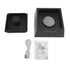 Smokeless Ashtray ABS Multifunctional Electronic USB Rechargeable Ash Tray for Home and Office Black