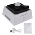 Air Purifier for Bedroom Home Air Purifiers for Desktop Office with Cigarette Holder Small Air Cleaner 2 Speed Remove Smoke Silver