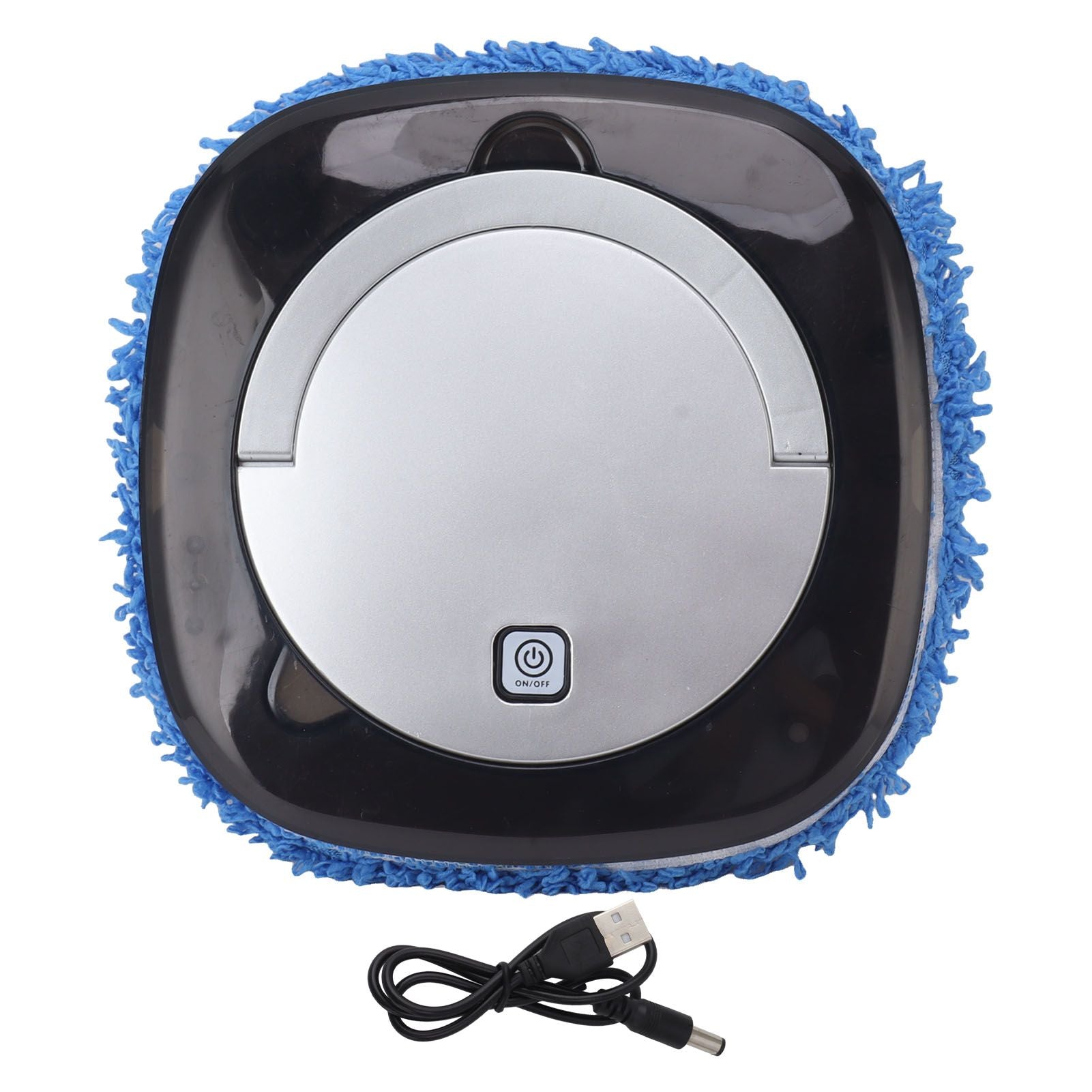 Automatic Floor Mopping Robot Mopping Robot with Water Tank Vacuum and Mop Cleaning Robot Silver