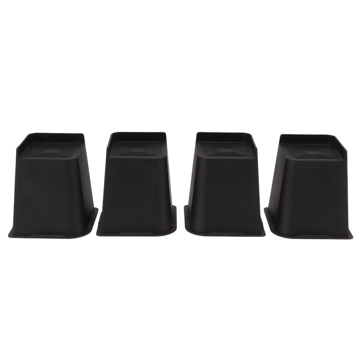 4Pcs Furniture Riser 6in Heavy Duty Slip Proof ABS Bed Rise Lift Block for Chair Sofa
