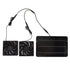 Solar Powered Fan Kit Waterproof Portable 10W 12V for Chicken Coop Greenhouse Dog House Shed Exhaust Cooling Ventilation